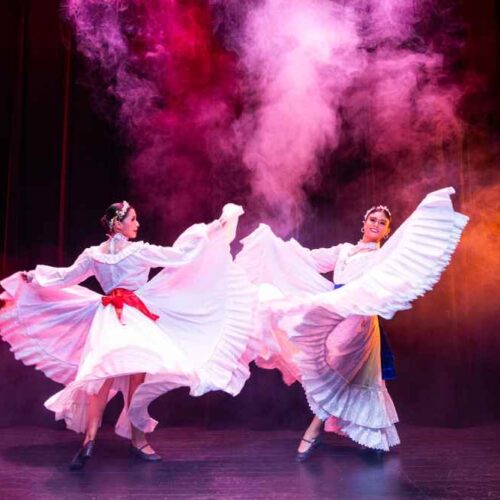 Ensayo del Ballet Folklórico Nacional para el homenaje a María de Baratta. Foto: Ministerio de Cultura