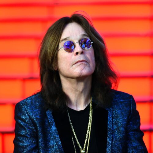 Ozzy Osbourne en su última aparición pública antes de su fallecimiento. @pubity