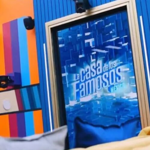Escenografía alusiva al programa donde Arath de la Torre decidió no volver a participar. Foto: La Casa de los Famosos México abre sus puertas (Foto: TikTok @axelarmijo)