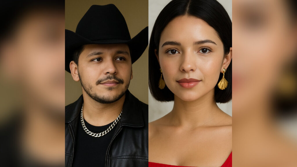Christian Nodal y Ángela Aguilar en su polémica boda espiritual en Roma. Foto: Ilustración.