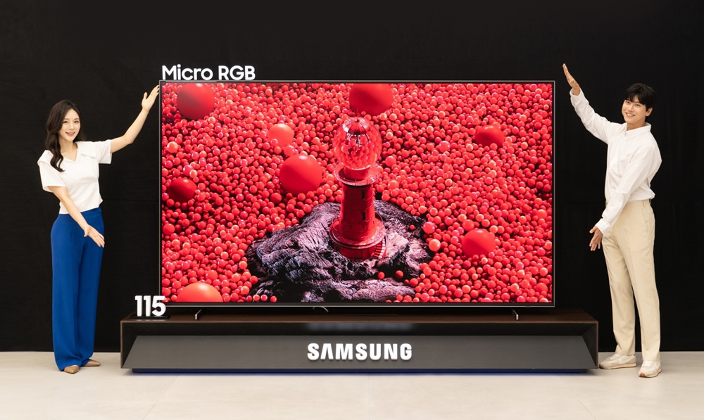 Los nuevos televisores Samsung Micro RGB ofrecen imagen revolucionaria y diseño minimalista. Foto: Cortesía Samsung / news.samsung.com