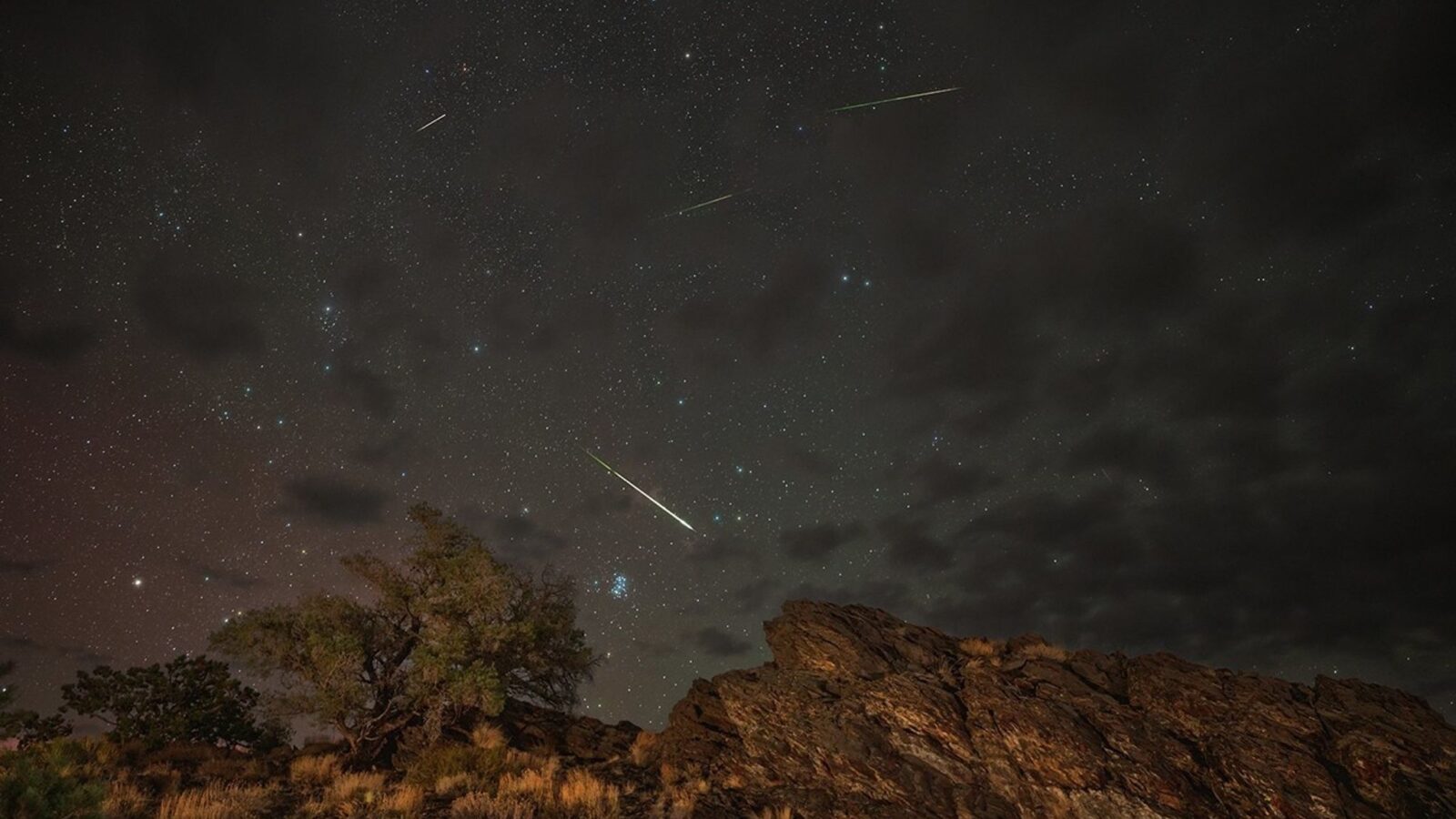 Las Perseidas 2025 iluminarán el cielo salvadoreño el 12 y 13 de agosto. Foto: Cortesía NASA
