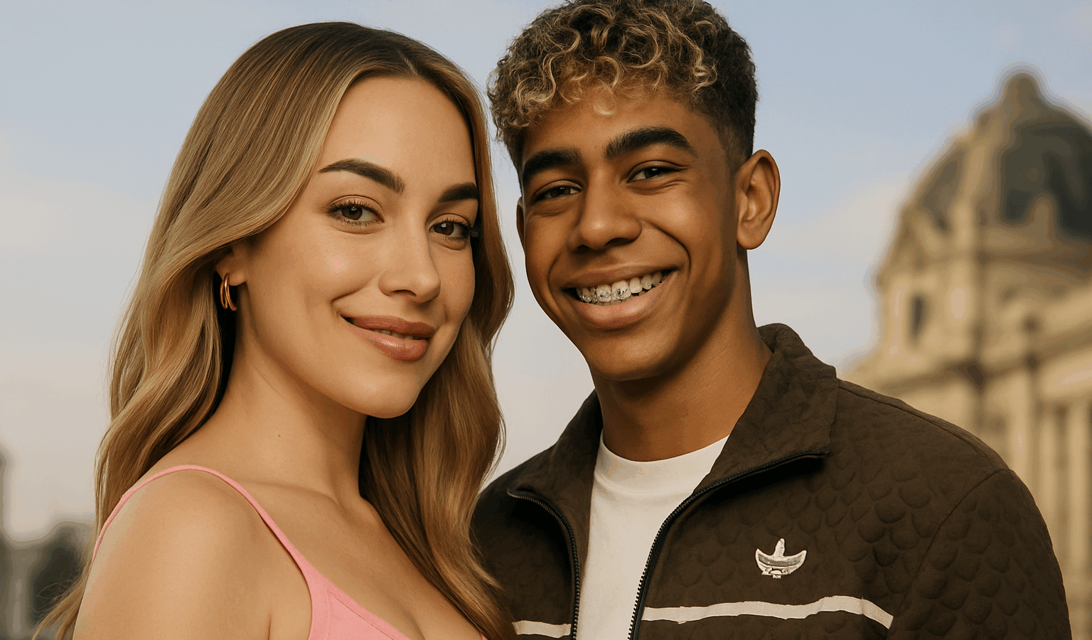 Nicki Nicole y Lamine Yamal comparten momentos en Instagram, confirmando su relación el 25 de agosto de 2025, desatando controversia por su diferencia de edad. (Foto: Ilustración)