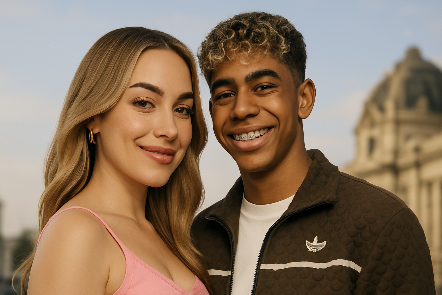 Nicki Nicole y Lamine Yamal comparten momentos en Instagram, confirmando su relación el 25 de agosto de 2025, desatando controversia por su diferencia de edad. (Foto: Ilustración)