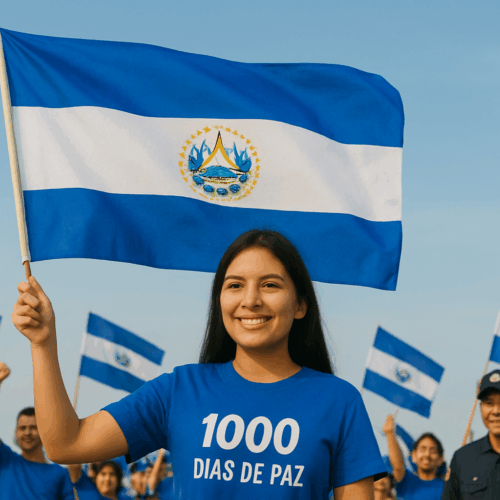El Salvador conmemora un logro histórico: 1,000 días sin homicidios, un hito que demuestra que la esperanza y la paz son ahora una realidad tangible. Foto: Ilustración.
