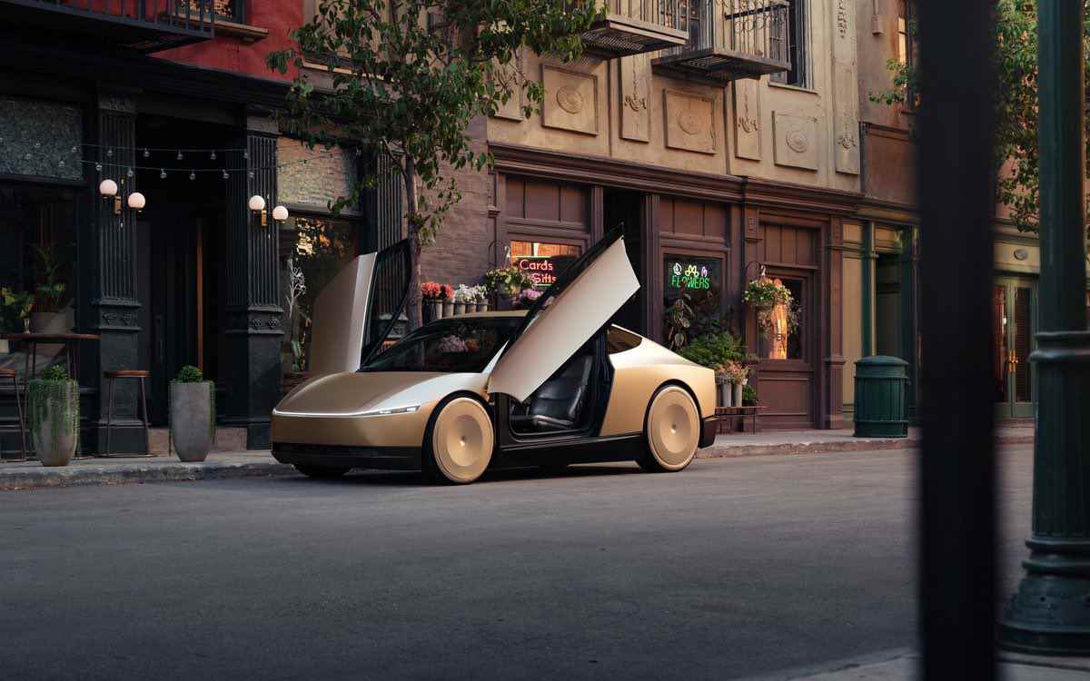 Tesla sorprendió con un tuit mostrando vehículos y robots dorados, prometiendo innovación en transporte y tecnología. ¿El Robotaxi y Optimus liderarán esta nueva era? ¡Descubre los detalles! (Foto: Tesla/Tuit oficial).