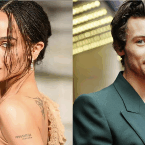 Zoë Kravitz y Harry Styles