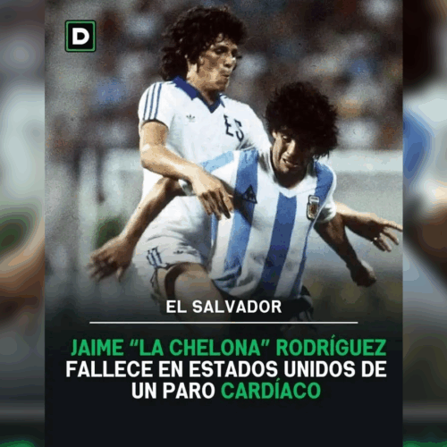 Jaime "La Chelona" Rodríguez, exfutbolista de la selección salvadoreña, falleció en Estados Unidos a causa de un paro cardíaco. Foto: Cortesía.