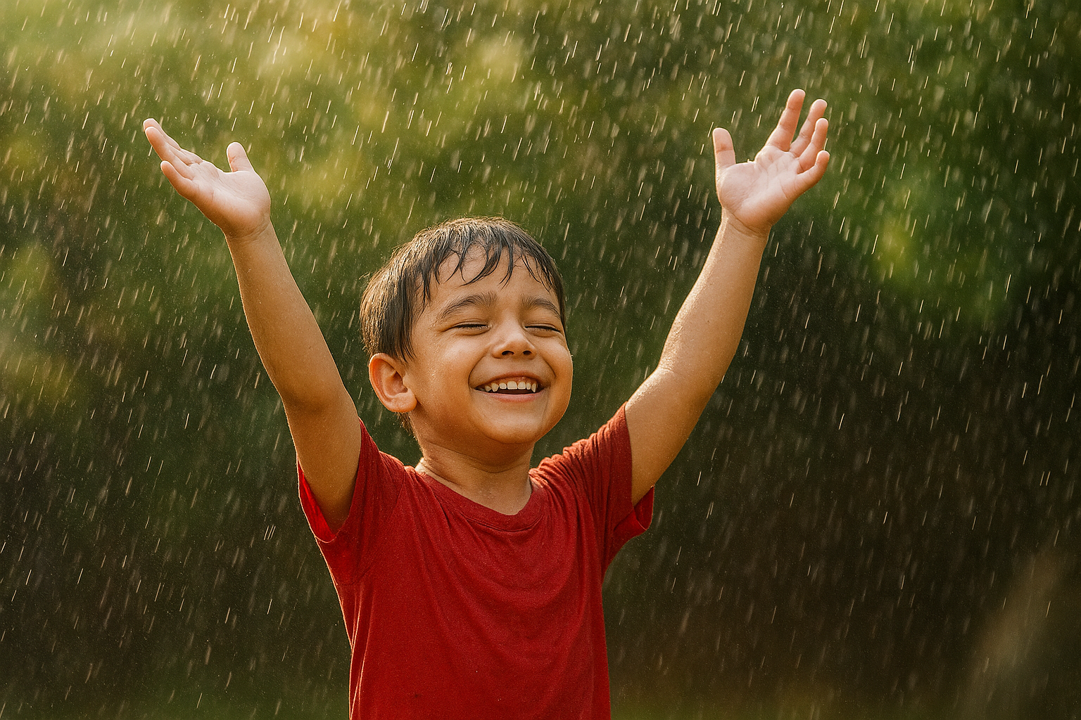 La temporada de lluvia es una oportunidad para renovar hábitos y vivir con energía, alegría y bienestar. Foto: Ilustración.