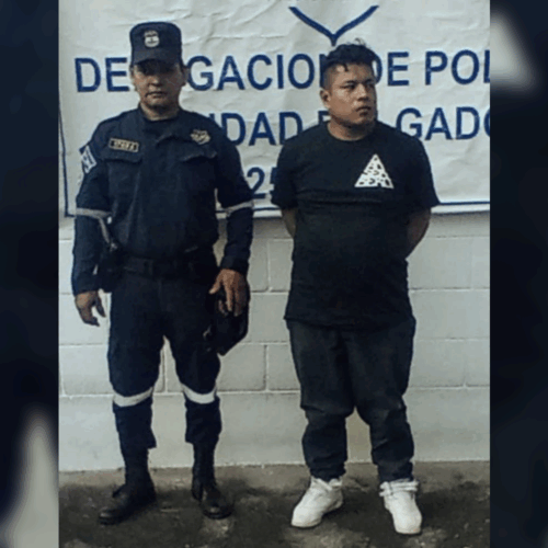 Misael Osvaldo Flores Nieto, detenido por atropellar a dos mujeres en Ciudad Delgado, con resultado de 50° de alcohol en el alcotest. Foto: @PNCSV