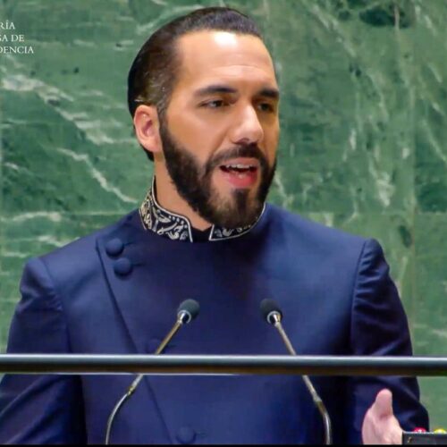 Nayib Bukele, presidente de El Salvador, ha decidido ausentarse de la Asamblea General de la ONU. Foto: @nayibbukele