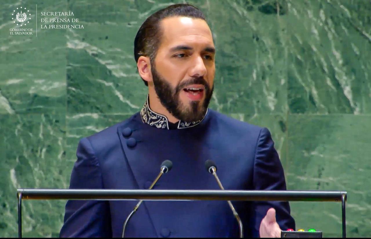 Nayib Bukele, presidente de El Salvador, ha decidido ausentarse de la Asamblea General de la ONU. Foto: @nayibbukele