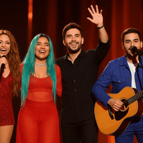 Shakira, Karol G y Morat brillaron en los Premios Juventud 2025, llevando el talento colombiano a lo más alto. Foto: Ilustración