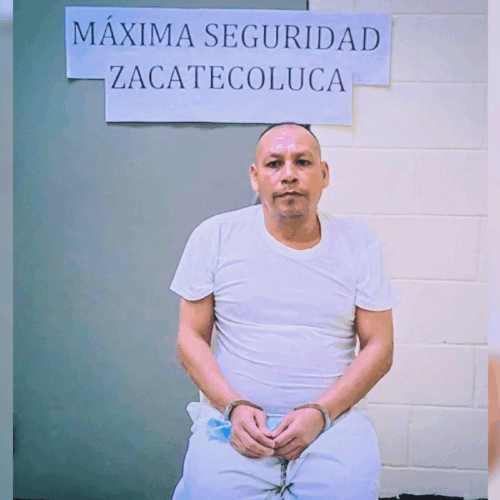 Edwin Mauricio Alvarado Lazo, condenado a 66 años de cárcel por feminicidio agravado en Soyapango. Foto: @FGR_SV.