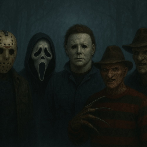 Ambiente acogedor para un maratón de películas de Halloween, incluyendo clásicos de terror para todas las edades. Foto: Ilustración.