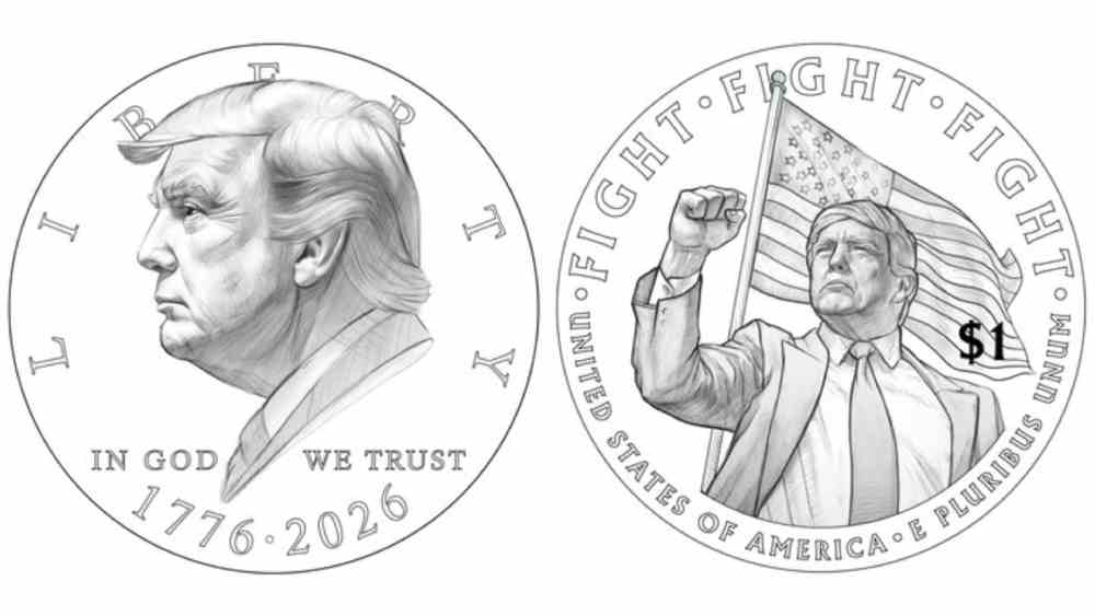 Diseño preliminar de la moneda de $1 con Trump, presentada en 2025. Entre la tradición y la ruptura: ¿un símbolo para la historia o para un individuo?