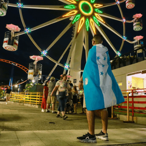 Turistas hondureños visitan Puerta del Diablo durante Semana Morazánica, marcando un récord histórico de 48 mil visitantes. Foto: @ISTUSV
