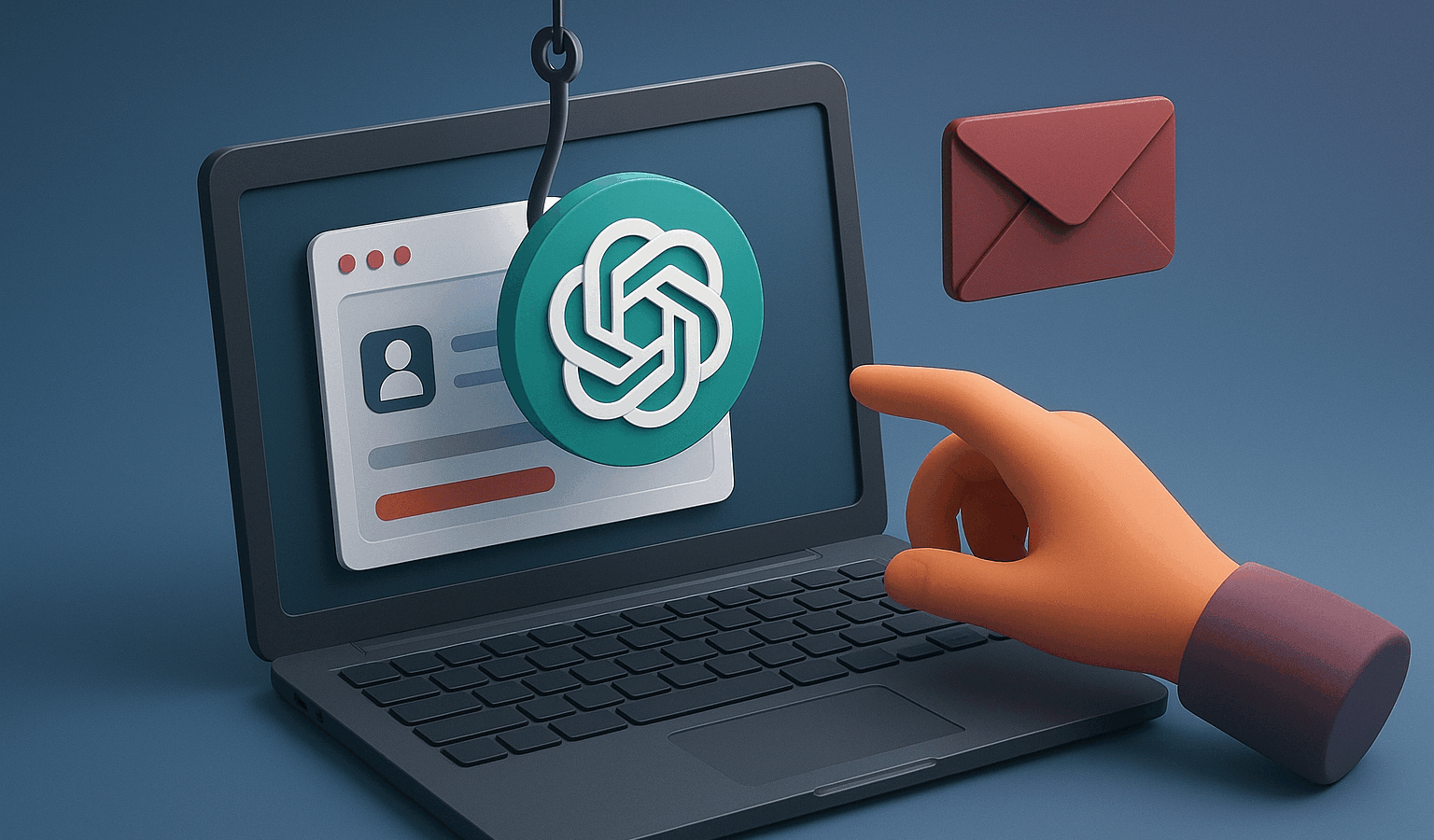 OpenAI ha detectado redes que usan ChatGPT para ciberataques y estafas digitales en varios países. Foto: ilustración.