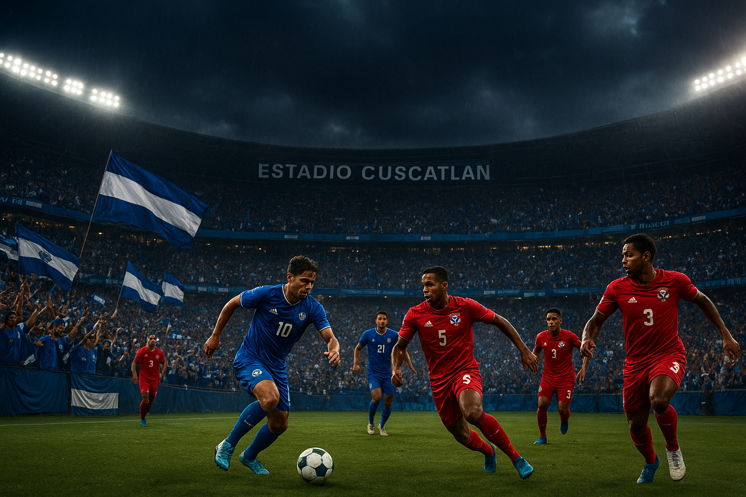 Estadio Cuscatlán listo para el clásico El Salvador vs. Panamá, un duelo con historia y todo en juego. Foto: Ilustración.