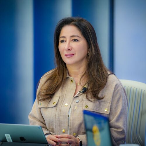 Ministra de Vivienda, Michelle Sol, anuncia $420 millones en créditos para facilitar el acceso a la vivienda. Foto: Ministerio de Vivienda.