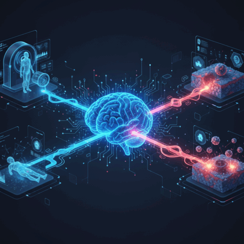 Herramientas de inteligencia artificial como Lunit y RetinIA están transformando el diagnóstico médico en Latinoamérica. Foto: Ilustración.