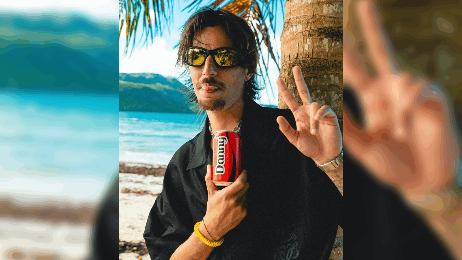 Danny Ocean se prepara para su concierto en San Salvador el 10 de octubre en el Parque de Pelota Saturnino Bengoa. Foto: @dannocean