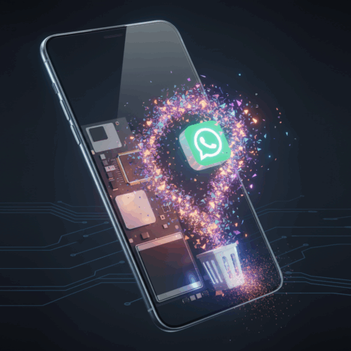 Eliminar archivos innecesarios de WhatsApp ayuda a liberar espacio y mejorar el rendimiento de tu móvil. Foto: Ilustración.