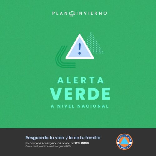 Protección Civil emite alerta verde a nivel nacional por lluvias asociadas a la tormenta tropical Melissa. Foto: @PROCIVIL.