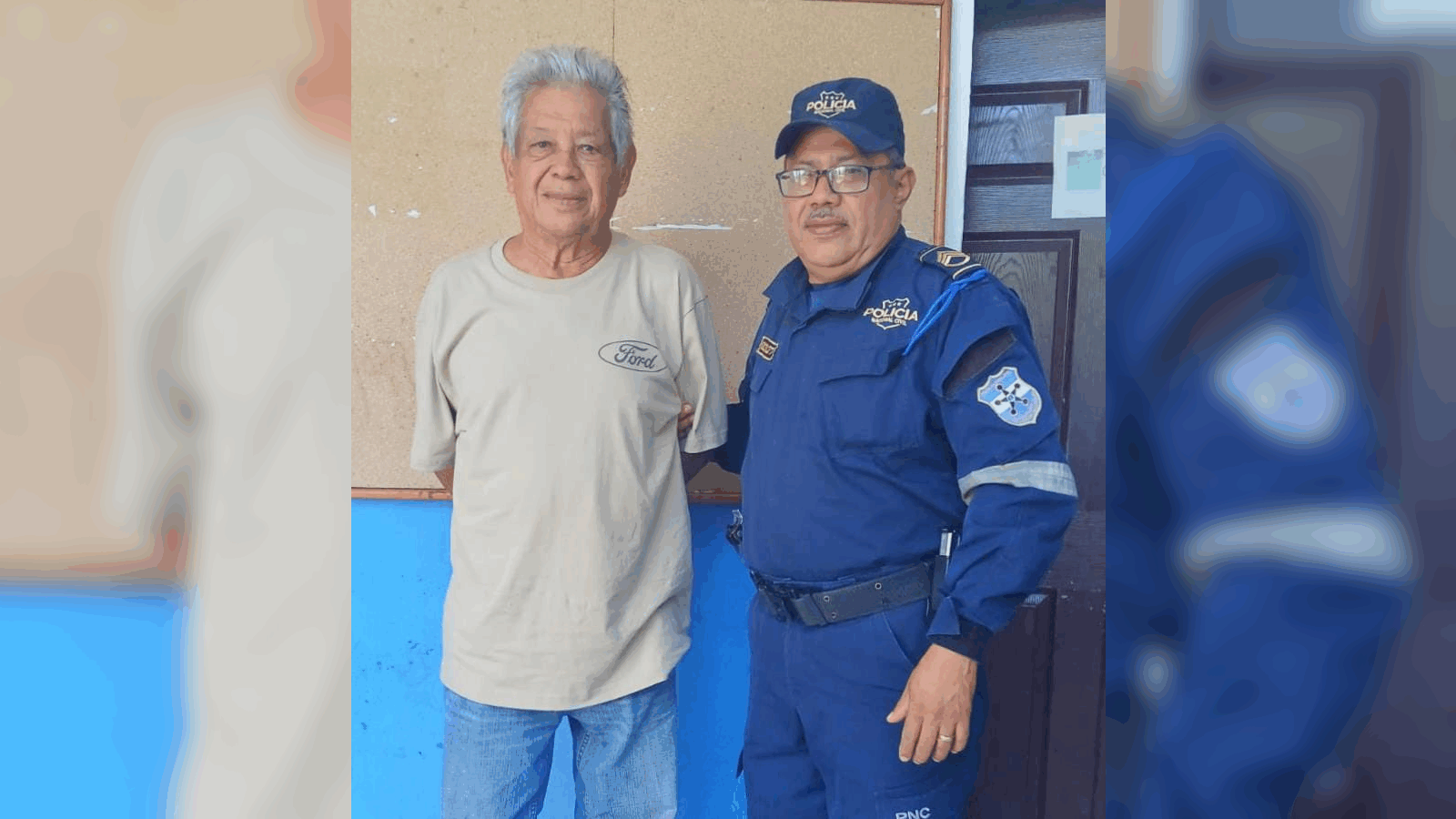 Jorge Alberto Recinos Vides, capturado por atropellar y matar a una mujer en Santa Ana. Foto: @PNCSV.
