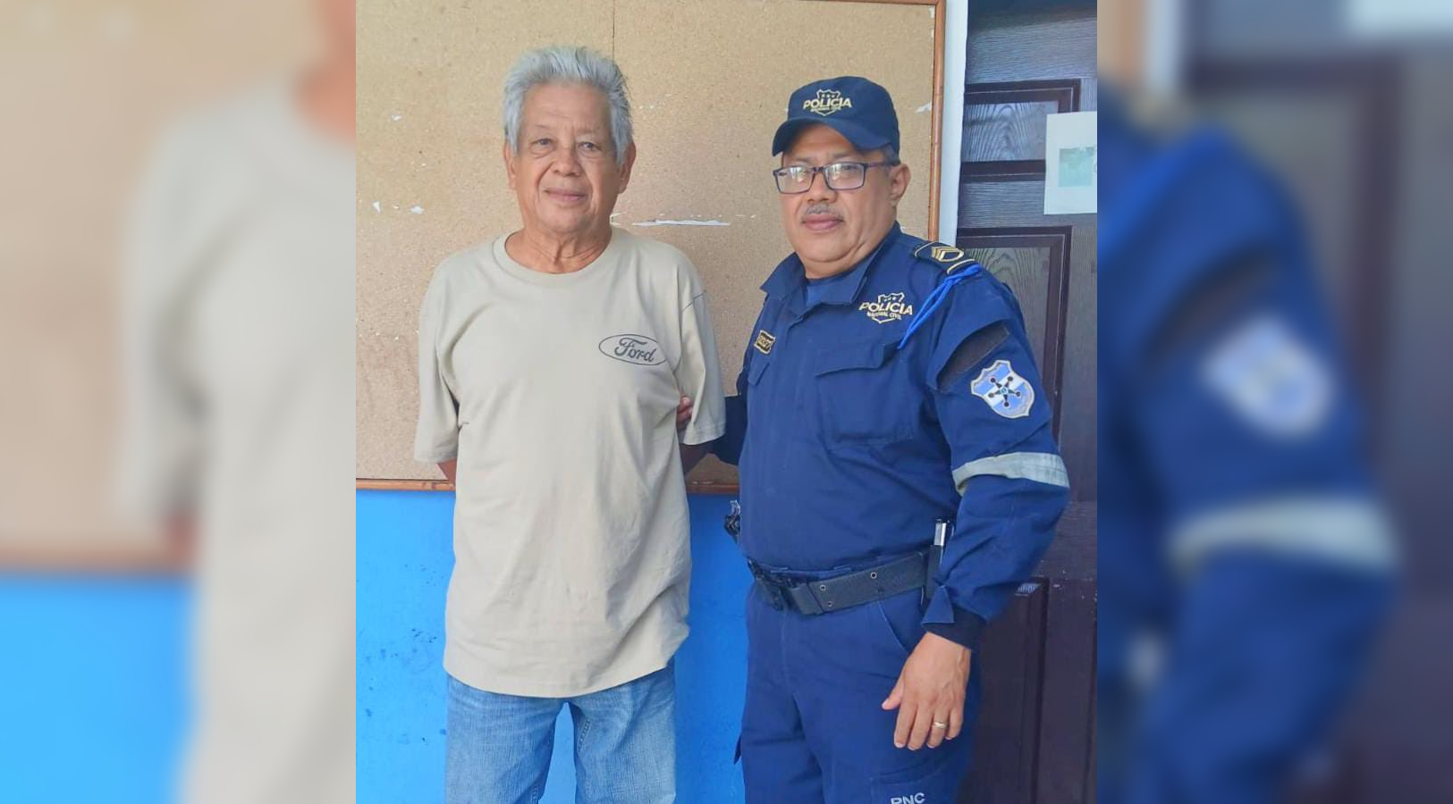 Jorge Alberto Recinos Vides, capturado por atropellar y matar a una mujer en Santa Ana. Foto: @PNCSV.