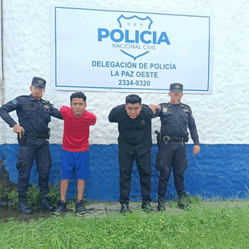 Manaces Bilsan Velasco Morales y Jonathan Jairo Vásquez Gálvez, capturados por agresión sexual. Foto: @PNCSV.