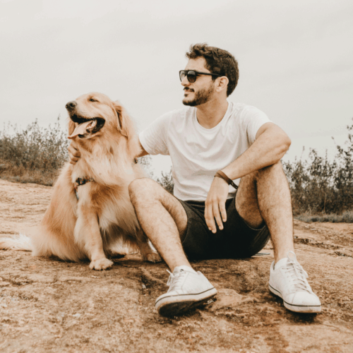 Los animales de compañía aportan estabilidad emocional y ayudan a reducir el estrés en sus dueños. Foto: Pexels.com / Jonathan Borba