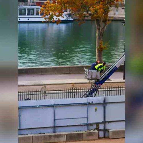 ¡El robo del siglo en el Louvre sigue en shock! ADN en guantes apunta a ladrones franceses que planeaban hace 9 días. ¿Cómplice interno? Video del escape ya circula... ¿Recuperarán las joyas de Napoleón? Captura de pantalla.