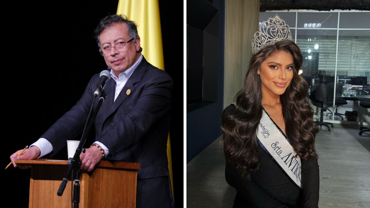 Laura Gallego Solís generó polémica al usar el slang "dar bala a Petro". El debate sobre lenguaje y violencia sigue en Colombia. Fotos tomadas de redes sociales.