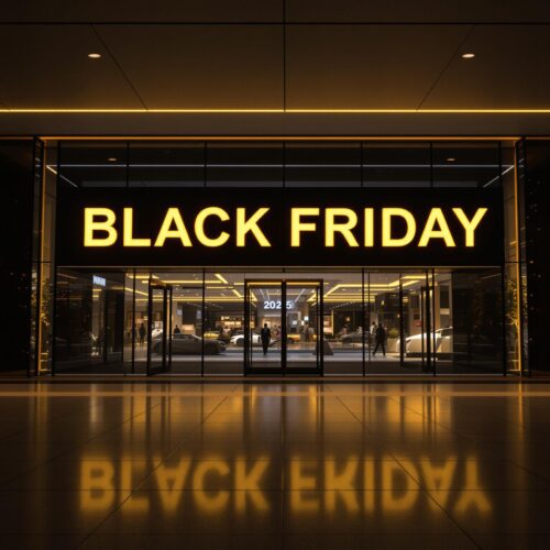 El frenesí del Black Friday El Salvador llevó a miles de compradores a los centros comerciales en San Salvador, Santa Ana y San Miguel, registrando aglomeraciones y un gran dinamismo económico impulsado por los descuentos. Foto: Ilustración.