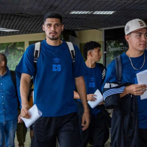 La Selecta realiza su última fase de entrenamiento con miras a los dos partidos finales de la eliminatoria mundialista. Foto: La Selecta / @LaSelecta_SLV