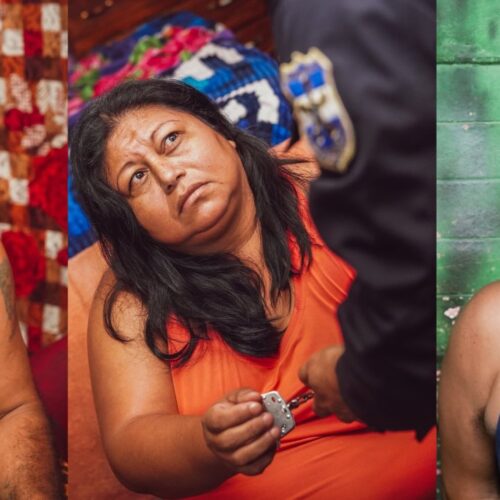 Agentes de la FGR y PNC allanaron viviendas en San Salvador, incautando drogas, dinero y equipos tecnológicos. Foto: FGR.