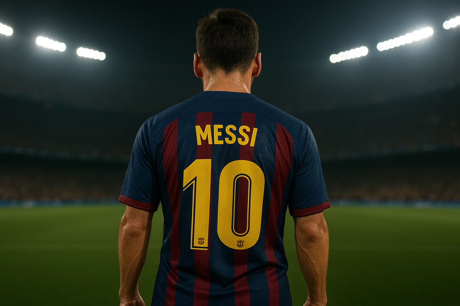 Messi en el Camp Nou: un momento emotivo que reavivó la esperanza de los aficionados. Foto: Ilustración.