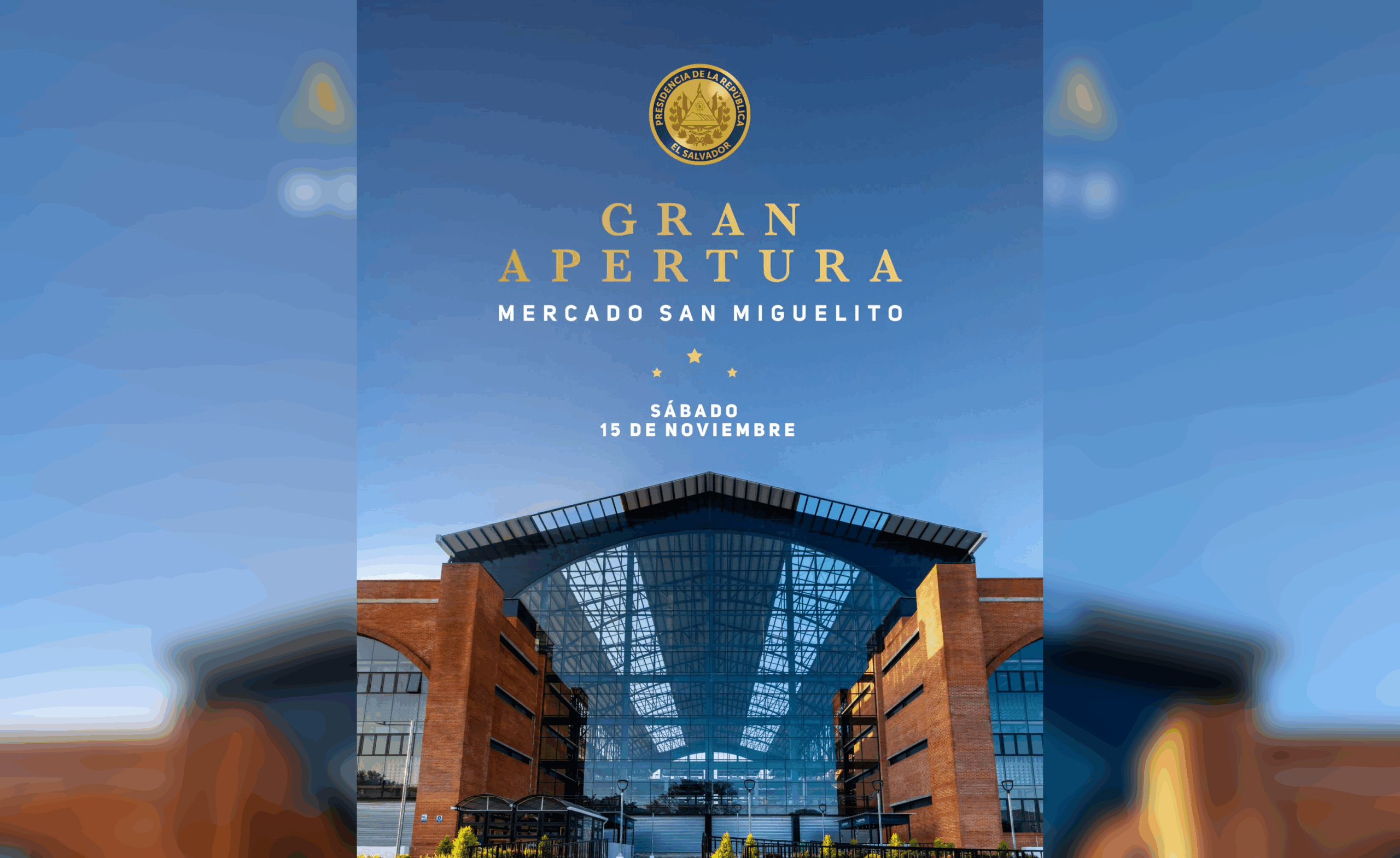 El Mercado San Miguelito abrirá oficialmente este sábado 15 de noviembre desde las 7 a.m., garantizando orden y limpieza para vendedores y clientes. Foto: @nayibbukele.