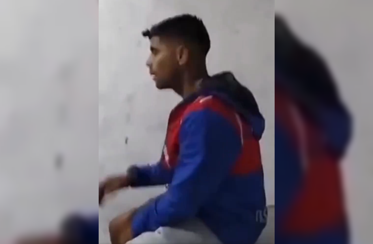 Jonathan Smith, exfutbolista, fue agredido con una llave de auto en la cabeza durante un torneo de fútbol femenino en Berazategui. Foto: Cortesía.