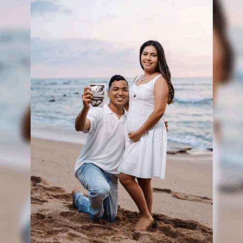 Alfredo Larín y su pareja celebran el nacimiento de su primer bebé, un momento que compartieron con sus seguidores en redes sociales. Foto: @alfredolarin.