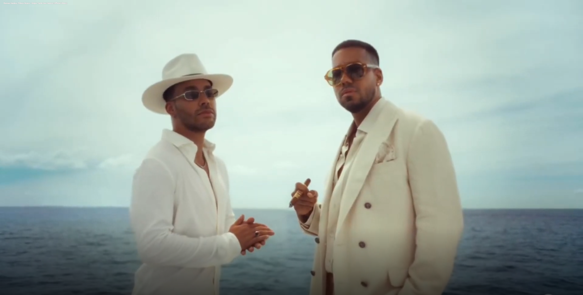 Romeo Santos y Prince Royce anunciaron su primera colaboración musical, confirmando el lanzamiento del álbum "Better Late Than Never" el 28 de noviembre. Los artistas compartieron un reel en redes sociales, generando expectativa entre sus seguidores. Foto: Cortesía.