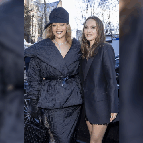Un video del emotivo encuentro entre Natalie Portman y Rihanna vuelve a conmover en redes sociales. Las dos reinas del espectáculo compartieron un abrazo lleno de cariño, recordando su amistad y admiración mutua. Foto: Captura de Pantalla.