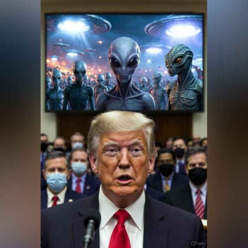 Un documental con 34 testimonios de altos cargos del gobierno asegura que el presidente Donald Trump ya conoce los "hechos básicos" y revelará la existencia de aliens antes de 2026. IA
