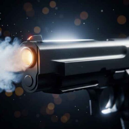 El año 2025 cierra con más de 13,000 muertes por homicidio y 379 tiroteos masivos registrados, confirmando la crítica situación de la Violencia Armada EE.UU., con un alto costo en vidas de niños y adolescentes. Ilustración IA