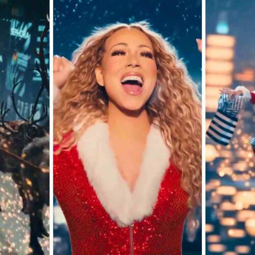 Mariah Carey, la Reina de la Navidad, ilumina las fiestas con su nuevo video y una colaboración especial que une música y magia navideña. Captura de pantalla