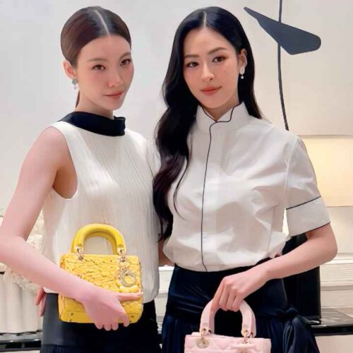 Las actrices tailandesas Lingling Kwong y Orm Kornnaphat (LingOrm) causaron revuelo global en X al asistir con looks de alta costura a la reapertura de la boutique Dior en Macao, convirtiendo la etiqueta #LingOrm_DiorMacau4Seasons en tendencia mundial. Foto: X