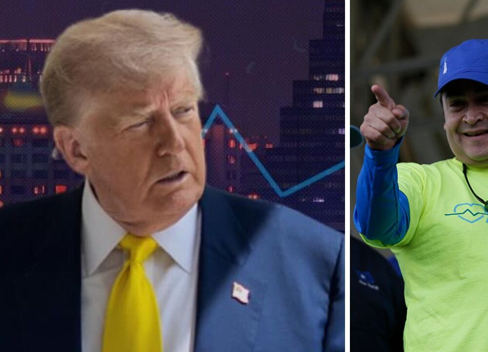 Donald Trump ha anunciado que indultará al expresidente hondureño Juan Orlando Hernández (JOH), condenado a 45 años por narcotráfico en EE. UU. El anuncio, que lo relaciona con las elecciones en Honduras, ha generado controversia. Foto: Archivo