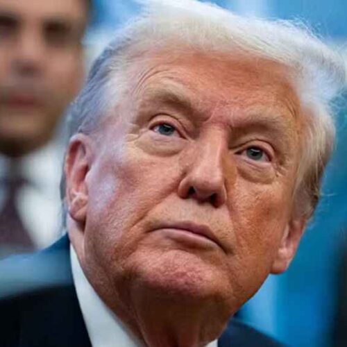 El expresidente Donald Trump, en medio de la polémica por menciones a su nombre en archivos del Escándalo Epstein, intenta desvincularse de la red pedófila. Foto: The White House.