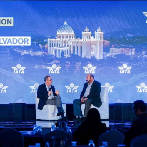 Presentación de CEPA en el Aviation Day 2025 sobre el plan para convertir el AIES en un Hub regional. Foto: Secretaría de Prensa